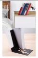 SUPER MAN BOOKEND- BOOKSHELF, Heavy Duty Metal Hidden Bookends - Book & Hero. 