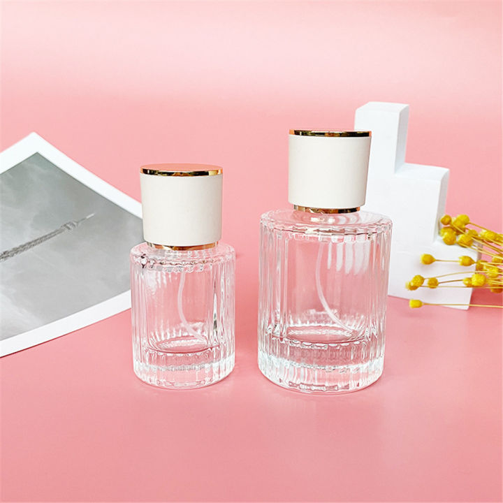 30ml 50ml Transparent Perfume Bottles Travel Pocket Glass Spray Bottles Empty Bottles Mist Spray Bottle Dispenser Atomizer