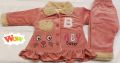 Premium Quality New Collection China Velvet Winter Fleece Stuff for Baby Girl clothes, Sweatshirt With Cute Fancy Pajama , New style and super soft baby outfit for 0-9 months age....... 