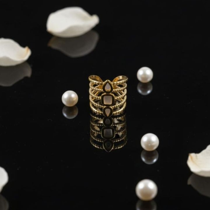 Adjustable%20Golden%20Stainless%20Steel%20Ring%20Tarnish%20Free%20Fashion%20Band%20for%20Women%20&%20Girls%20-%20Image%203