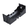 Plastic Single 26650 Battery Holder Case Storage BoX 20Pcs Black. 