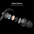 boAt Rockerz 335 Bluetooth in Ear Neckband with Qualcomm aptX & CVC, Upto 30 Hours Playback, ASAP Charge, Signature Sound, IPX5 and BTv5.0(Black). 
