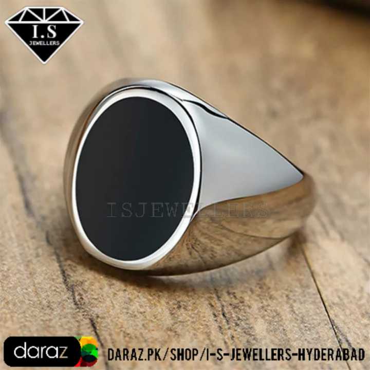 Black Onyx Ring , Black Aqeeq Ring , 925 Silver Aqeeq Stone Ring , Handcrafted Silver Ring