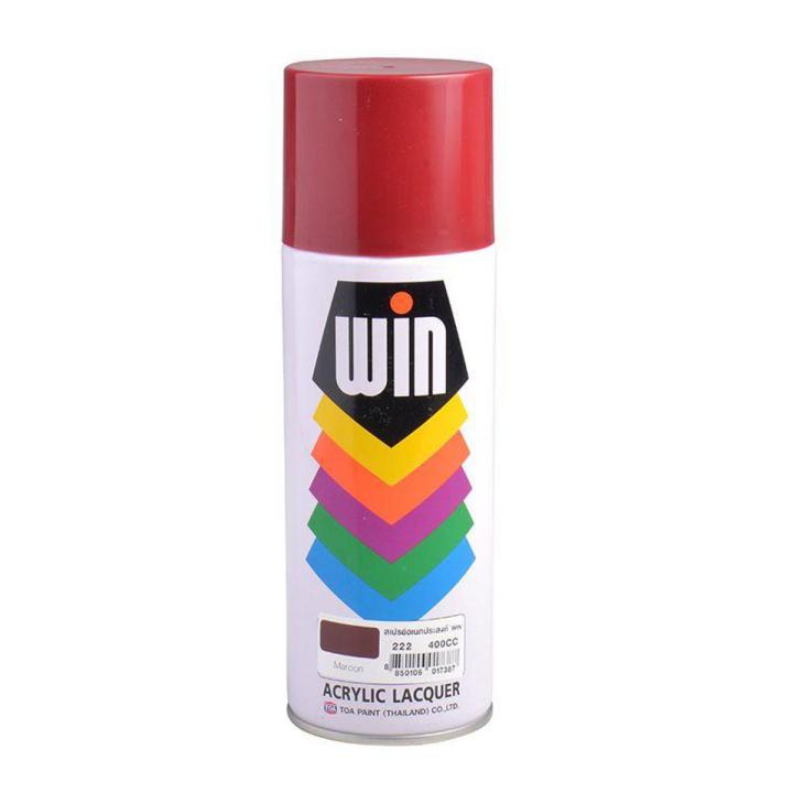 WIN Spray Paint Maroon 222 400 cc