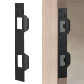 Door Strike Plate Reinforcement Plate - Front Door Security Devices Metal Plates Door Latch White Easy Install. 