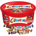 Celebrations Chocolate Big Round Box 650gm. 