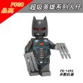 Green Cat Robokill Wolverine Minifigures Spiderman Deadpool Harley Quinn Building Blocks Avengers Kids Lego Toys. 