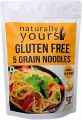 Naturally Yours Noodles 5 Grain Gluten-Free | 100% Natural & Vegetarian | No Onion No Garlic | No Preservatives Artificial Flavors, Colors or MSG | 100g. 