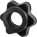 1 Pairs Dumbbell Hex Nut,Dumbbell Rod Nut,Spinlock Collars for Barbells Bars Training Sports. 