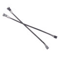 5PCS 4Pin PWM CPU Fan Wire Connector Adapter Computer Fan Extension Power Cable WEIRUI. 
