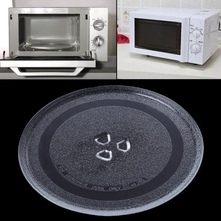 Microwave Plate Spare Microwave Dish Durable Universal Microwave Turntable Glass Plate Round Replacement Plate