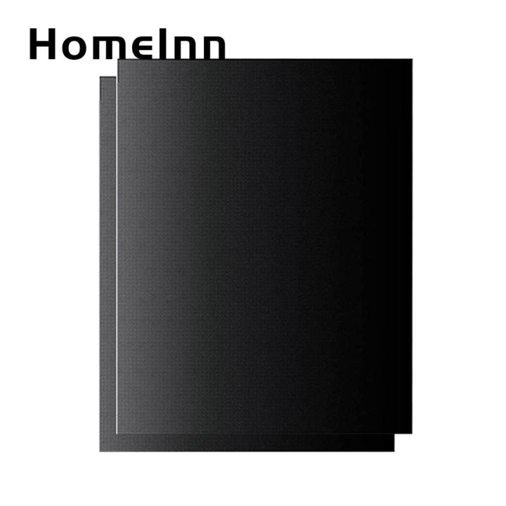 Oven Mat Liners Non-stick Oven Liners for Electric Gas Ovens Reusable Fiberglass Mat for Baking Grilling Heat Resistant Stovetop Protector Set of 2 Easy Clean Oven Mat