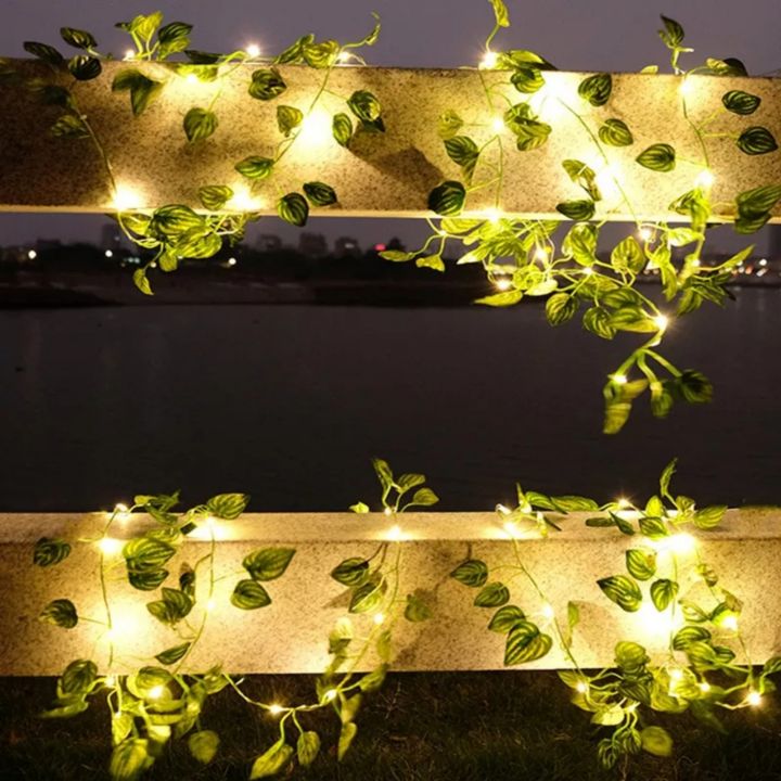 Battery%20Operated%20LED%20Artificial%20Leaves%20bail%20-%2010%20Ft%20Fairy%20Lights%20and%207%20Ft%20Bail%20Green%20-%20Image%206
