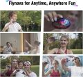 UFO Fidget Flying Spinner. 