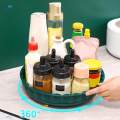 Turntable Organizer Cosmetic Organizer Multipurpose Rotating Desktop Storage Tray Spice Rack for Countertop Vanity Bathroom Cabinet Cupboard. 