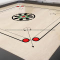 25' 31' & 36' inch Wooden Carrom Board Game With Striker and Coins Set. 