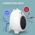 Topsky Mini Cartoon Heater Portable Space Heater 4000w Portable Electric Fan Heater Thermostat Overheat Protection Mute. 