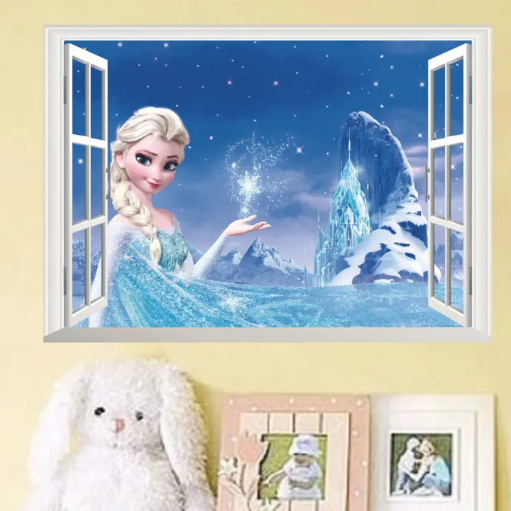 Yfashion%20Cartoon%203D%20%20Frozen%20Princess%20Wall%20Stickers%20for%20Kids%20Rooms%20Nursery%20e%20Decor%20-%20Image%208
