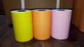 Colour Receipt Paper Roll 80mm Plastic core. 