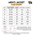 Men's Leather Jacket Green Cartoon Slim fit Faux Leather Jacket. 