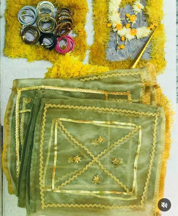 Pack of 3 Organza Dress Packing Traditional bags