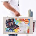 180 Pcs Premium Kids Drawing Art Set With Wooden Box Colouring Sets Painting Pen Crayon Colour Birthday Gift. 