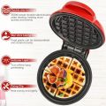 3 in 1 Waffle Maker Machine - Mini Waffle Maker - Cookies Maker Machine - Nutella Waffle Maker - Non-Stick Surfaces - Hash Browns, Keto Chaffles with Easy to Clean - Mini Non-Stick Waffles Maker. 