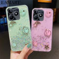 For Realme C51 Case Sparkling Soft Transparent Silicone Space Planet Stars Moon Girl Anti Fall For Realme C51 Back Cover. 