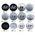 Car Wheel Center Cap Cover Auto Badge Sport Rim Wheel Hub Cap Case Parts Accessories For Hyundai Getz IX3 Elantra Celesta Avante Verna Sonata Fe Tucson Mistra La Festa Rainier Accent. 