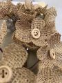 Openness - 1 Meter Jute Burlap Fabric / Cloth 39 inches x 44 Inches For Decorations, Crafts, Home, Weddings, Table Linens, Landscaping, Plants & Tree Covering. 