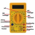 Digital Multimeter Diode & Transistor Tester AC DC Volt Voltmeter DT - 830D, Automotive Multimeter Meter Tester, Measure Voltage, Analog Multimeter Kit, Volt Meter. 
