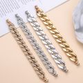 New Gold Silver Colors Acrylic Mobile Phone Chain DIY Handmade Accessories for Lady Women TelePhone Chains Strap Jewelry. 