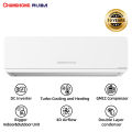Changhong Ruba - SDH-18QFN - 1.5 Ton - DC Inverter Heat & Cool Air Conditioner - 18,000 BTUs - 10 Years Brand Warranty - Megmeet PCB - White. 