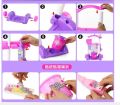 Little Helper Cleaning Trolley Cart  Pretend Play Cleaning Toy Play Set with Cart, Broom, Mop, Bucket, Dust Pan, Brush, Cleaning Rag, Mock Soap Bottle. 