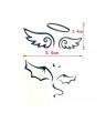 Rocoart HC1034 Shoulder Angel Wing Temporary Tattoo Sticker. 