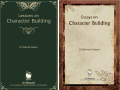 Lessons / Essays On Character Building (2 Vols Set). 