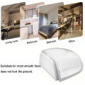 Door Stopper Adhesive Door Holder Transparent Door Stop Home Door Protector. 