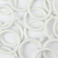 White Plastic Curtain Rings, 32mm plastic shower curtain hooks and rings, Plastic bathroom Curtain Pole Rod Rings Loop Hook. 