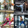 Adjustable D-ring Gym Ankle Strap Durable Cuffs for Cable Machines Workouts Leg & Butt Weight Lifting Exercises. 