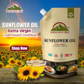 (100% Pure) Himalayan Chef Sunflower Oil - 1 Ltr | Unrefined Extra Virgin. 