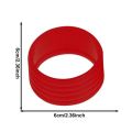Tennis Grip Band Ring Stretchy Tennis Racket Grip Band Rubber Ring Tennis Racquet Band Overgrips Tennis Racquet Band Badminton. 
