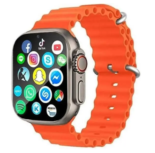 T800 Ultra Smart Watch 1.99" Bluetooth Call Heart Rate Sleep Monitoring Wireless Charging for Men Women
