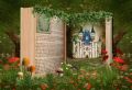 Portrait, Photography Girl's Birthday, Lores Castle, French Forest, Velope Background, Magic Ivro Photo O-Fairy Tale LLaeacc Baby Shower Background. 