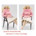 New Casual Wears 11.5" Doll Sweaters Knitted 4 Colors Dolls Clothes Suits Sweater Pants Clothes 30~32cm Female/Male Dolls. 