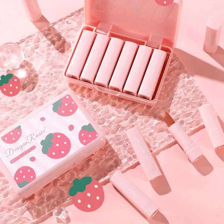 Dragon%20Ranee%20-%20Matte%20Lipstick%20Set,%20Multi%20Colors%20Matte%20Lipstick,%20-%20%206PCS%20Pack%20-%20Pink%20-%2068.3g%20-%20Image%208