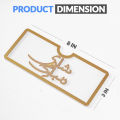 Premium Acrylic Design Shadi Mubarak  Acrylic Envelopes. 