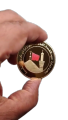 Karbala Coin with valvet box / سکہ کربلا. 
