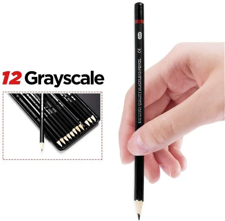 Professional%20Sketch%20and%20Drawing%20Pencils%20Set,Art%20Pencil(8B-2H).%20(24-Count)%20Best%20Quality%20-%20Image%204