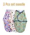ZERI & MERI High Quality Super Soft Summer  Newborn Baby Infant Swaddle Wrap Sheet 0-3 month(Random Colore). 