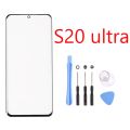 Touch Screen For Samsung Galaxy S8 S9 S10 Ultra S20 Plus Touch Screen Front Glass Panel TouchScreen LCD Outer Display Lens. 
